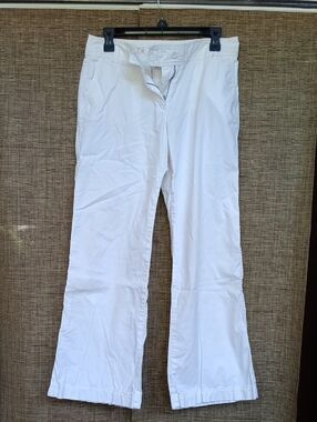 LOFT Signature Chinos Cotton Straight Leg Pants